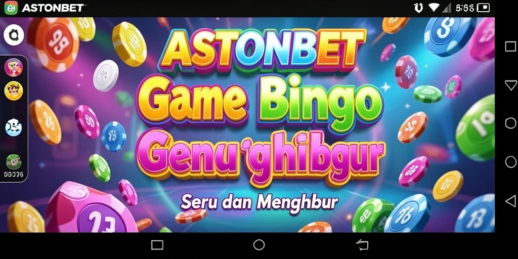 Tampilan gameplay Bingo yang menarik di ASTONBET.