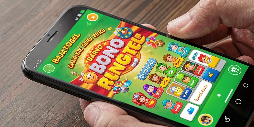 Tampilan gameplay seru dalam aplikasi RAJATOGEL yang mengasyikkan.