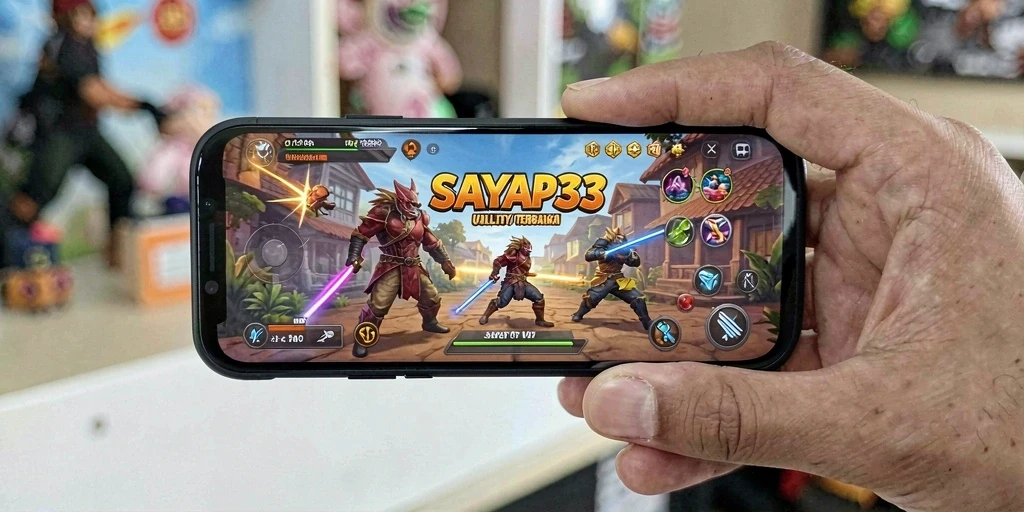 Tampilan antarmuka utama app Utility SAYAP33 yang user-friendly.