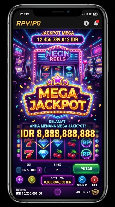 Tampilan utama aplikasi rpvip8 dengan berbagai kategori aplikasi.